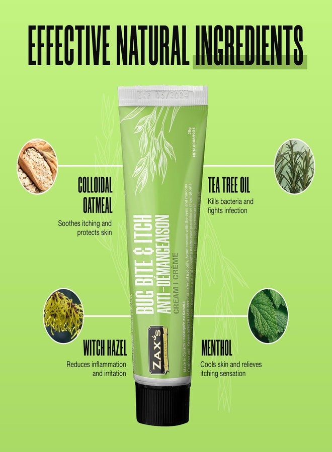 زاكسز أوريجنال كريم زاكس الأصلي لعلاج لدغات الحشرات والحكة - تخفيف لدغات البعوض بمكونات طبيعية - تخفيف فعال وملطف لحكة لدغات الحشرات - كريم سريع المفعول لتخفيف حكة لدغات الحشرات، خالٍ من البارابين (28 غرامًا) - Image 5